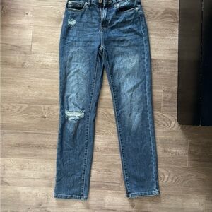 Women's Straight Leg Blue Jeans